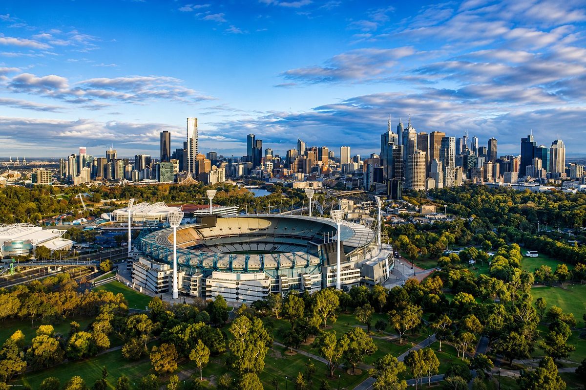 Stadium crowd — event transport Melbourne