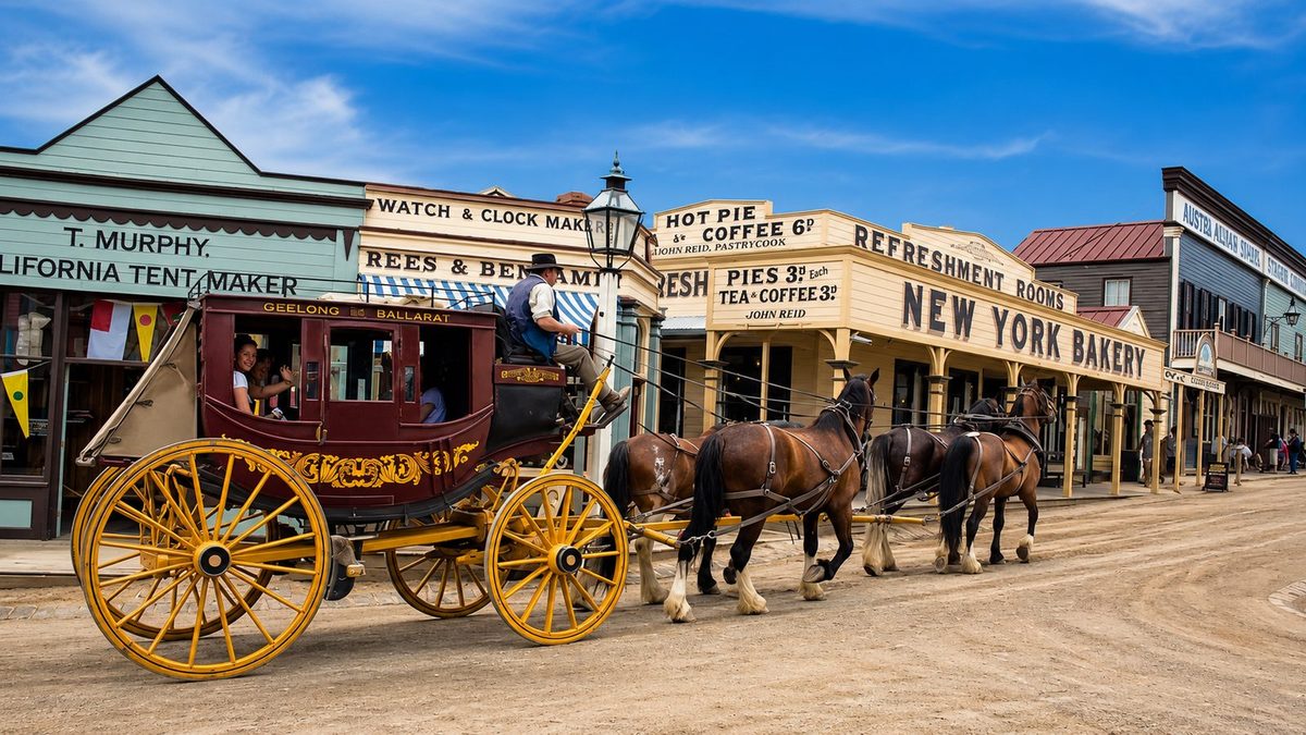 Sovereign Hill gold rush museum, Ballarat — private day trip from Melbourne